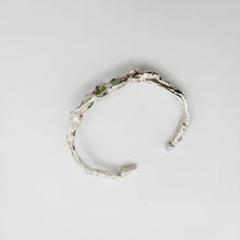 Load image into Gallery viewer, READY TO SHIP Free Flow Seaglass Bangle - 925 Sterling Silver FJD$ - Adorn Pacific - All Products
