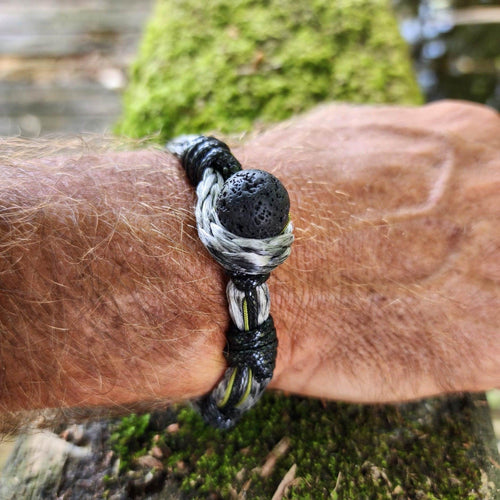 READY TO SHIP Unisex Bracelet with Lava Stone Detail - FJD$ - Adorn Pacific - All Products