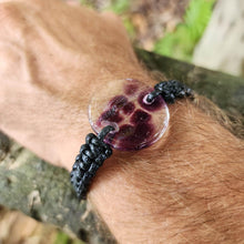 Load image into Gallery viewer, READY TO SHIP Adorn Pacific x Hot Glass Bracelet - Wax Cord &amp; 925 Sterling Silver FJD$ - Adorn Pacific - 
