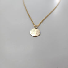 Load image into Gallery viewer, CUSTOM ENGRAVABLE Baby Steps Charm Necklace  - 14k Gold Fill FJD$ - Adorn Pacific - Necklaces
