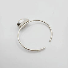 Load image into Gallery viewer, READY TO SHIP Bezel Set Shell Bangle Cuff - 925 Sterling Silver FJD$ - Adorn Pacific - All Products

