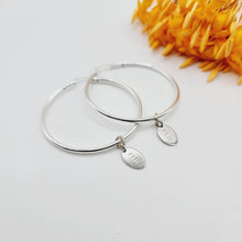Load image into Gallery viewer, READY TO SHIP Hoop Earrings with Fiji Charms - 925 Sterling Silver FJD$ - Adorn Pacific - Earrings
