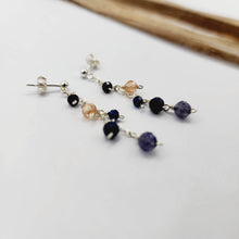 Load image into Gallery viewer, READY TO SHIP - Glass Bead Drop Stud Earrings - 925 Sterling Silver FJD$ - Adorn Pacific - Earrings
