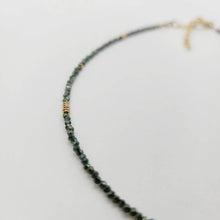 Load image into Gallery viewer, CONTACT US TO RECREATE THIS SOLD OUT STYLE Glass Bead Charm Choker Necklace - 14k Gold Fill FJD$
