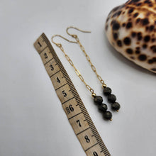 Load image into Gallery viewer, READY TO SHIP - Natural Stone Drop Earrings - 14k Gold Fill FJD$ - Adorn Pacific - Earrings
