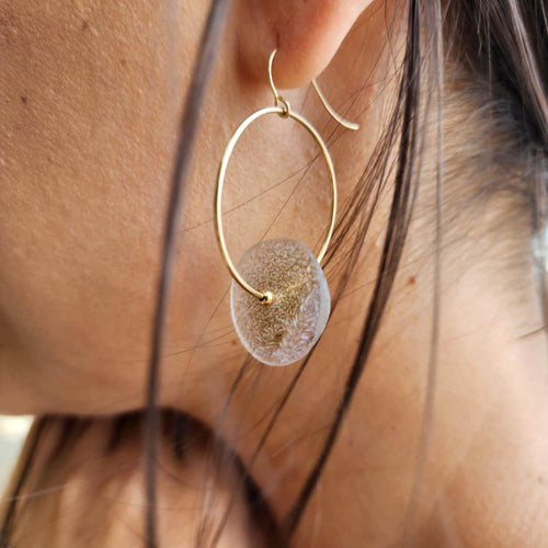 READY TO SHIP Adorn Pacific x Hot Glass Drop Earrings in 14k Gold Fill - FJD$ - Adorn Pacific - Earrings