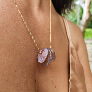 READY TO SHIP Adorn Pacific x Hot Glass Necklace - 14k Gold Fill l FJD$ - Adorn Pacific - Necklaces