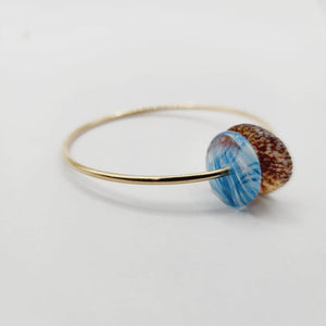 READY TO SHIP Adorn Pacific x Hot Glass Bangle - 14k Gold Fill FJD$ - Adorn Pacific - Bracelets