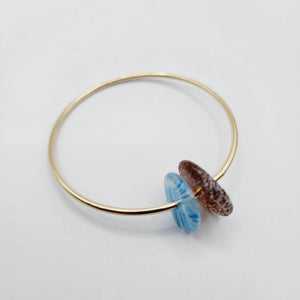 READY TO SHIP Adorn Pacific x Hot Glass Bangle - 14k Gold Fill FJD$ - Adorn Pacific - Bracelets