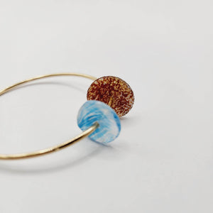 READY TO SHIP Adorn Pacific x Hot Glass Bangle - 14k Gold Fill FJD$ - Adorn Pacific - Bracelets
