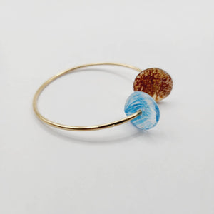 READY TO SHIP Adorn Pacific x Hot Glass Bangle - 14k Gold Fill FJD$ - Adorn Pacific - Bracelets