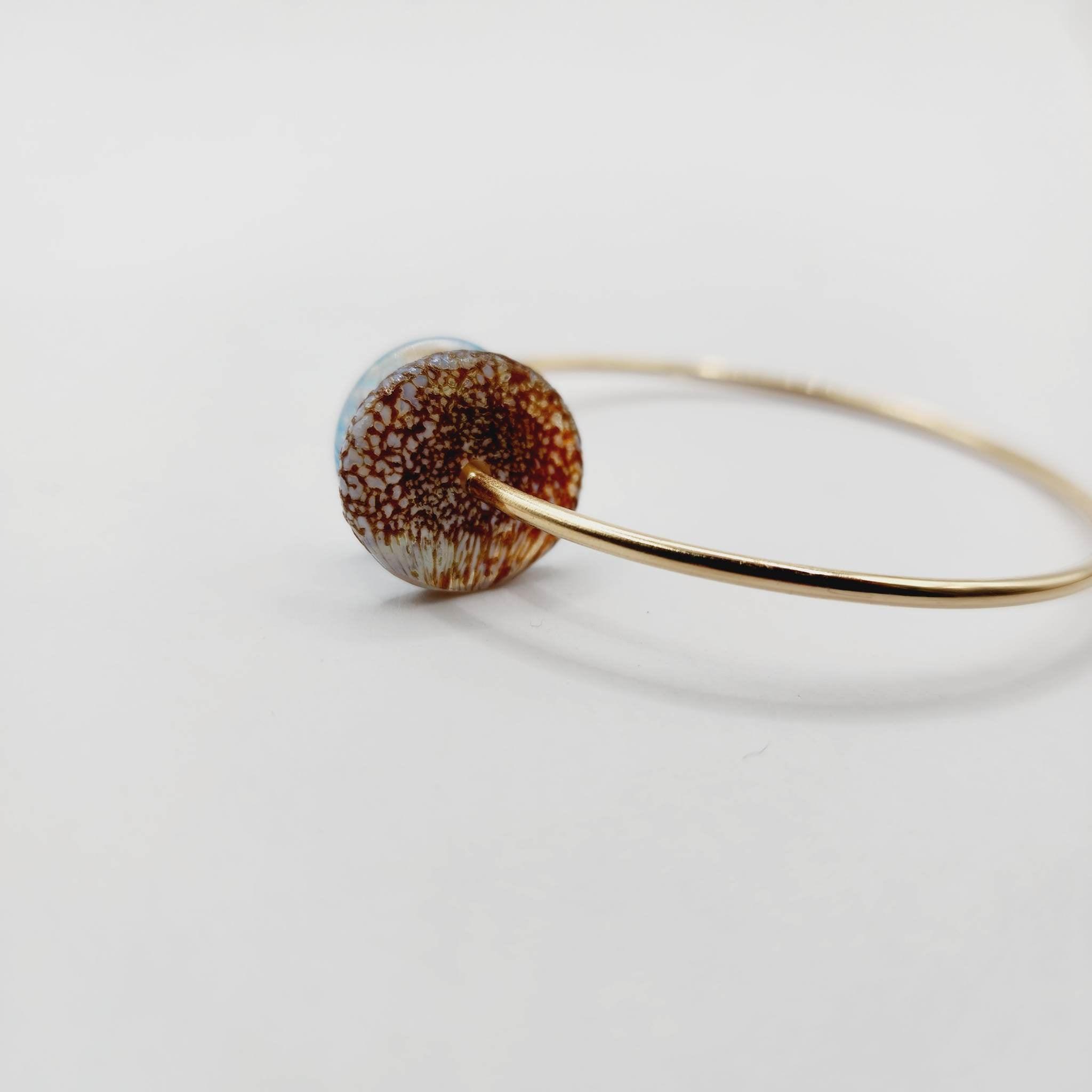 READY TO SHIP Adorn Pacific x Hot Glass Bangle - 14k Gold Fill FJD$