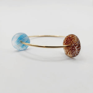READY TO SHIP Adorn Pacific x Hot Glass Bangle - 14k Gold Fill FJD$ - Adorn Pacific - Bracelets