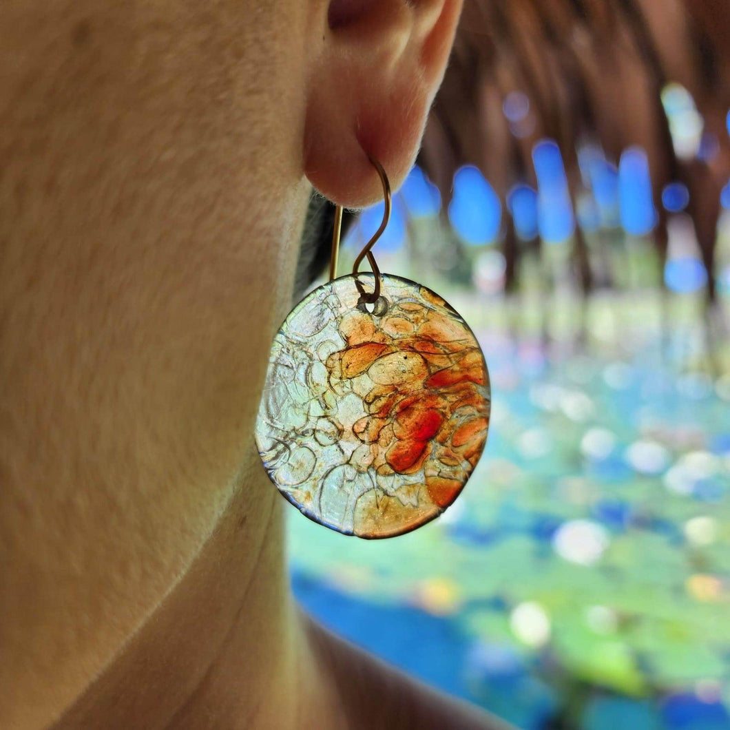 READY TO SHIP Adorn Pacific x Hot Glass Earrings 14k Gold Filled - FJD$ - Adorn Pacific - Earrings