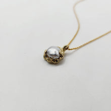 Load image into Gallery viewer, READY TO SHIP Civa Fiji Keshi Pearl Solid Gold Pendant - Solid 9k Gold FJD$ - Adorn Pacific - All Products

