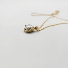Load image into Gallery viewer, READY TO SHIP Civa Fiji Keshi Pearl Solid Gold Pendant - Solid 9k Gold FJD$ - Adorn Pacific - All Products
