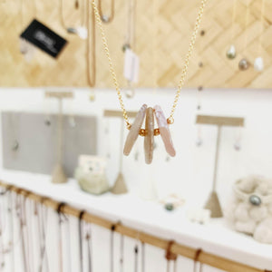 READY TO SHIP Adorn Pacific x Hot Glass Necklace - 14k Gold Fill l FJD$ - Adorn Pacific - Necklaces