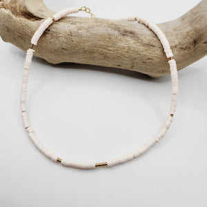 CONTACT US TO RECREATE THIS SOLD OUT STYLE Polymer Clay Bead Choker Necklace - 14k Gold Fill FJD$