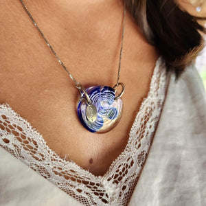 READY TO SHIP Adorn Pacific x Hot Glass Necklace - 925 Sterling Silver l FJD$ - Adorn Pacific - Necklaces
