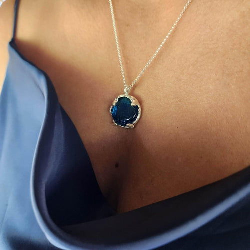 READY TO SHIP Adorn Pacific x Hot Glass Free Flow Necklace - 925 Sterling Silver l FJD$ - Adorn Pacific - Necklaces