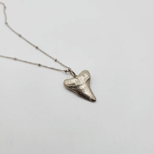 SALE Shark Tooth Necklace - 925 Sterling Silver FJD$ - Adorn Pacific - All Products