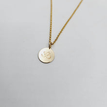 Load image into Gallery viewer, CUSTOM ENGRAVABLE Om Charm Necklace  - 14k Gold Fill FJD$ - Adorn Pacific - Necklaces
