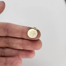 Load image into Gallery viewer, CUSTOM ENGRAVABLE Paw Print Charms -  14k Gold Fill FJD$ - Adorn Pacific - Charms &amp; Pendants

