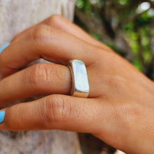 Load image into Gallery viewer, READY TO SHIP - Unisex Signet Ring - 925 Sterling Silver FJD$ - Adorn Pacific - Rings
