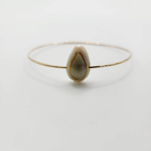 READY TO SHIP Fiji Shell Bangle - 14k Gold Fill FJD$ - Adorn Pacific - All Products