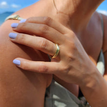 Load image into Gallery viewer, READY TO SHIP - Unisex Free Flow Ring - 9k Solid Gold FJD$ - Adorn Pacific - Rings
