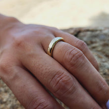 Load image into Gallery viewer, READY TO SHIP - Unisex Free Flow Ring - 9k Solid Gold FJD$ - Adorn Pacific - Rings
