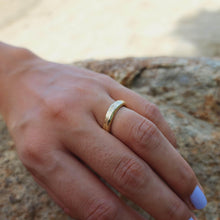 Load image into Gallery viewer, READY TO SHIP - Unisex Free Flow Ring - 9k Solid Gold FJD$ - Adorn Pacific - Rings

