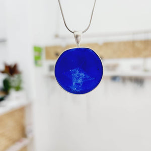READY TO SHIP Adorn Pacific x Hot Glass Bezel Set Manta Necklace - 925 Sterling Silver l FJD$ - Adorn Pacific - Necklaces