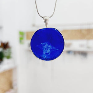 READY TO SHIP Adorn Pacific x Hot Glass Bezel Set Manta Necklace - 925 Sterling Silver l FJD$ - Adorn Pacific - Necklaces