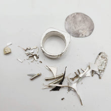Load image into Gallery viewer, READY TO SHIP - Unisex Signet Ring - 925 Sterling Silver FJD$ - Adorn Pacific - Rings
