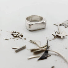 Load image into Gallery viewer, READY TO SHIP - Unisex Signet Ring - 925 Sterling Silver FJD$ - Adorn Pacific - Rings
