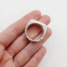 Load image into Gallery viewer, READY TO SHIP - Unisex Signet Ring - 925 Sterling Silver FJD$ - Adorn Pacific - Rings
