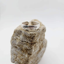 Load image into Gallery viewer, READY TO SHIP - Unisex Textured Finish Ring Adjustable - 925 Sterling Silver FJD$ - Adorn Pacific - Rings
