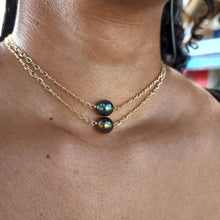 Load image into Gallery viewer, Civa Fiji Saltwater Pearl Necklace / Bracelet - 14k Gold Fill FJD$ - Adorn Pacific - Necklaces

