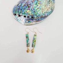 Load image into Gallery viewer, CONTACT US TO RECREATE THIS SOLD OUT STYLE Abalone Shell &amp; Charm Earrings - 925 Sterling Silver or 18k Gold Vermeil FJD$ - Adorn Pacific - Earrings
