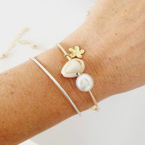 CONTACT US TO RECREATE THIS SOLD OUT STYLE Adjustable Charm Bangle - choose your own - 14k Gold Filled - FJD$ - Adorn Pacific - Bracelets