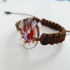 CONTACT US TO RECREATE THIS SOLD OUT STYLE Adorn Pacific x Hot Glass Bracelet - Wax Cord FJD$ - Adorn Pacific - 