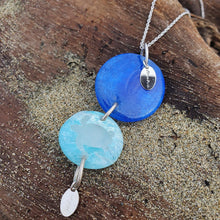 Load image into Gallery viewer, CONTACT US TO RECREATE THIS SOLD OUT STYLE Adorn Pacific x Hot Glass Double Disc Necklace - FJD$ - Adorn Pacific - Necklaces
