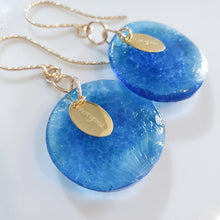 Load image into Gallery viewer, CONTACT US TO RECREATE THIS SOLD OUT STYLE Adorn Pacific x Hot Glass Earrings with textured Gold - FJD$ - Adorn Pacific - Earrings
