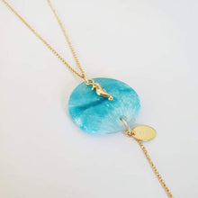 Load image into Gallery viewer, CONTACT US TO RECREATE THIS SOLD OUT STYLE Adorn Pacific x Hot Glass Necklace with Seahorse &amp; Starfish Charm detail- FJD$ - Adorn Pacific - Necklaces
