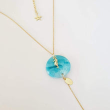 Load image into Gallery viewer, CONTACT US TO RECREATE THIS SOLD OUT STYLE Adorn Pacific x Hot Glass Necklace with Seahorse &amp; Starfish Charm detail- FJD$ - Adorn Pacific - Necklaces
