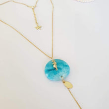 Load image into Gallery viewer, CONTACT US TO RECREATE THIS SOLD OUT STYLE Adorn Pacific x Hot Glass Necklace with Seahorse &amp; Starfish Charm detail- FJD$ - Adorn Pacific - Necklaces
