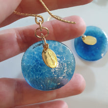 Load image into Gallery viewer, CONTACT US TO RECREATE THIS SOLD OUT STYLE Adorn Pacific x Hot Glass Ocean Blue Earrings in 14k Gold Filled - FJD$ - Adorn Pacific - Earrings
