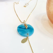 Load image into Gallery viewer, CONTACT US TO RECREATE THIS SOLD OUT STYLE Adorn Pacific x Hot Glass Round Glass Seahorse Chain Necklace - FJD$ - Adorn Pacific - Necklaces
