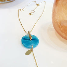 Load image into Gallery viewer, CONTACT US TO RECREATE THIS SOLD OUT STYLE Adorn Pacific x Hot Glass Round Glass Seahorse Chain Necklace - FJD$ - Adorn Pacific - Necklaces
